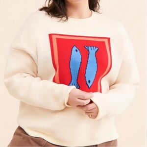 Sardine crew neck sweater